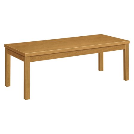 HON Rectangle Occasional Table, 48" X 20" X 16", Harvest Top, High-Pressure Laminate H80191.CC